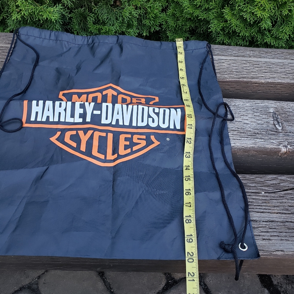 Harley-Davidson Drawstring Bag Back Pack - image 3